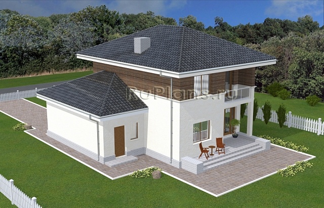Проект Rg4955 - Проект двухэтажного дома