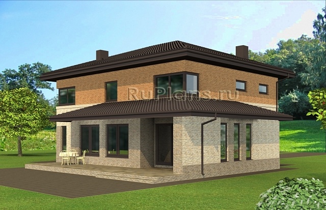 Проект Rg4910 - Проект комфортного двухэтажного дома