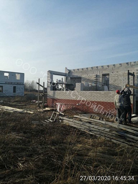 Строительство в Боталово.